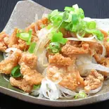 鶏皮ポン酢（肉鍋とからあげの店 儿-jin-）