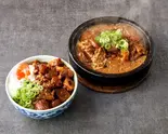 和牛すじのどて(+200円で和牛すじのどて丼に変更)(串カツ酒場 なにわ娘)