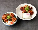 甘辛だれの鶏から(+200円で甘辛だれの鶏から丼に変更)(串カツ酒場 なにわ娘)