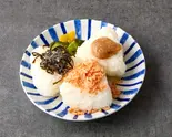 おにぎり3個(梅、鮭、昆布)(串カツ酒場 なにわ娘)