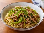 青椒肉絲麺（135酒場）