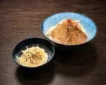 ラーメンもやしマシマシ×チーズリゾット風セット(電子レンジ対応) Ramen×Cheese rizotto（うまそうなラーメン屋ジャンク店）