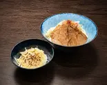 ラーメン背脂マシマシ×チーズリゾット風セット(電子レンジ対応) Ramen×Cheese rizotto（うまそうなラーメン屋ジャンク店）