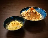 ダメなまぜそば×チーズリゾット風セット(電子レンジ対応)（うまそうなラーメン屋ジャンク店）