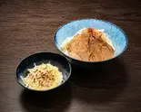まぜそばもやしマシマシ×チーズリゾット風セット maze soba ×Cheese rizotto（うまそうなラーメン屋ジャンク店）