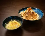 ダメなまぜそば背脂マシマシ×チーズリゾット風セット(電子レンジ対応)（うまそうなラーメン屋ジャンク店）