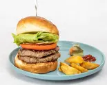 スタンダードWバーガー（HAMBURGER SHOP プラージュ）