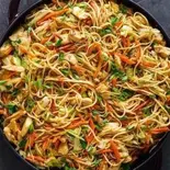 チキン焼きそば。Chicken Chowmin(ジャムナカレーJAMUNA CURRY)