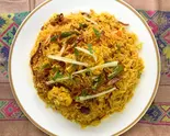 ベジタブルビリヤニ Vegetable Biriyani（ムガル ハラールインド料理レストラン）