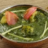 【52】サーグチキンカレー/Sag Chicken（インド料理ガンジス）