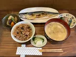 焼き鯖定食（お茶カフェ うさぎ）