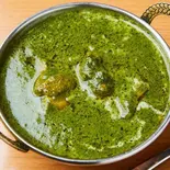 ほうれん草チキンセット Sag Chicken Curry Set(サムブリディインドネパールレストラン)