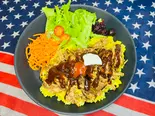 【Pork】プルドポークオーバーライス Pulled Pork Over Rice!(オーバーライス専門店 Glyph Like Hoom is.)