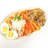 チャドルバギトッポギ(牛バラ肉のトッポギ)（韓国家庭料理ジャンモ 聖蹟桜ヶ丘店）