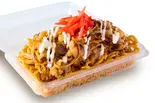 牛カルビのっけ焼きそば Yakisoba topped with beef short ribs（焼きたてコッペ製パン メトロセンター南行徳店）