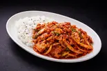 【甘辛・ジューシー】チェユクポックム(豚のコチュジャン炒め)丼[スープ付き]（ソウルチキン ソウル物語）