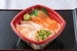 サーモン三昧丼（福岡丼丸 住吉橋店）