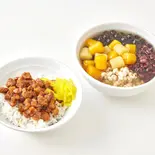 芋圓総合+魯肉飯（台湾スイーツ 台湾九份芋圓 早稲田店）