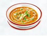 チキンキーマ（インド料理ナンカレー）