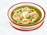プラウンサグ（インド料理ナンカレー）