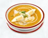 卵とジャガイモのカレー（インド料理ナンカレー）