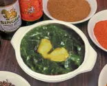 チキンとほうれん草のカレー Chicken ＆ Spinach Curry（アジアン料理 チャンダニ）