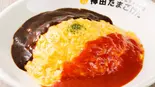 トマト＆ハヤシオム Tomato ＆ Hashed Beef Sauce Omelet Rice（ふわとろオムライスの店 千日前たまごけん）