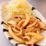 豚の生姜焼き(さと村食堂)