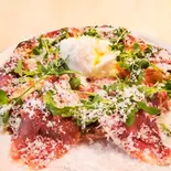 1日5食限定！イタリア ムルジア産とろけるブラータチーズとスペイン産生ハムのプロシュート＆ルーコラ(その日のうちにお召し上がりください)（Pizzeria Regista）