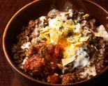 【温玉つき】ゴロゴロお肉の牛タコライス (並) Chunky Meat Beef Taco Rice (Regular)（ゴロゴロお肉の牛タコス 関大前店）