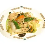 ホルモン入り野菜炒め（味菜家）