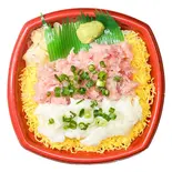 ネギトロえんがわ丼（総武丼丸 ボックスダイニング）