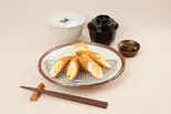 鶏ささみチーズ巻き定食（カツデリ 内間店）