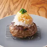 【特大240g牛100%ハンバーグ使用】ザクザクジンジャーバーグ弁当（挽き肉のトリコ渋谷店）
