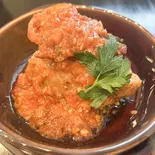 豚バラの煮込み アラビアータソース（trattoria craft）