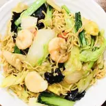海鮮入り焼そば(龍盛菜館 水天宮店)