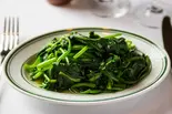 ほうれん草のボイル（ウルフギャング・ステーキハウス 福岡店）