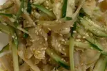 蒜泥牛肚 牛ハチノスのニンニク味炒め（上海苑）