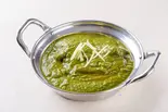 ほうれん草マトンカレー Spinach ＆ Mutton Curry（yabin JR町田駅前店 (ダルタドカ カレー半額 ¥940—>¥470)）