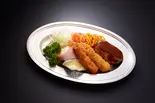 ミックスプレート/Mixed  Set Plate（はり重グリル＆カレー）