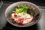 【人気No.2】汁なし牡蠣ラーメン（ただいま変身中）