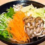 新鮮野菜5種盛り（極薄ラムしゃぶ専門 工藤羊肉店 福島店）
