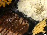 超粗挽きハンバーグ弁当150g(SPICY DORAGON)