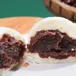 ピーナッツ香るあんまん(豆沙包, Red bean bun)(肉まん研究所 草加店)