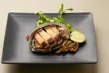 活蝦夷鮑の鉄板焼（やさいや 鉄板焼野菜 赤坂店）