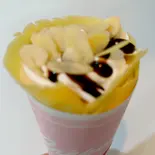 スライスアーモンドホイップ(ご褒美クレープ&ワッフル・ampee)
