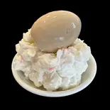 みんな大好き!自家製味玉のせポテトサラダ(なぜ蕎麦にラー油を入れるのか。渋谷店)