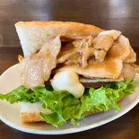 【ファチレセット】焼肉サンド ポテト付き(cafe facile)