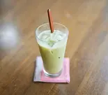 Ice 抹茶きなこ豆乳ラテ(cafeStayHappy)