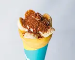 バナナチョコスペシャル(クレープ&ソフトクリーム バオバオ)